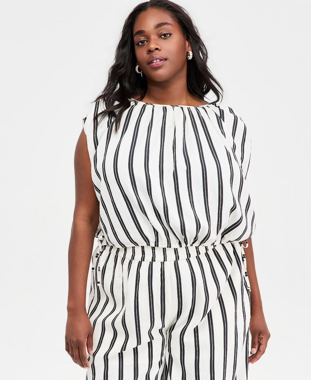 Женский топ On 34th Trendy Plus Size Emma Sleeveless Side-Tie
