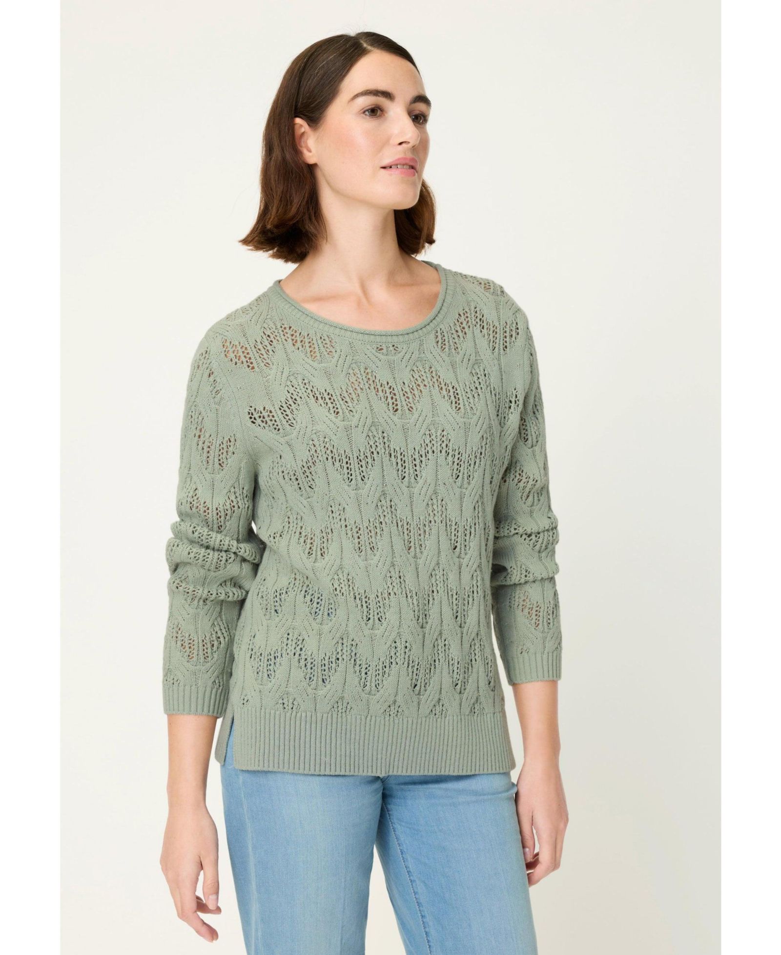 Olsen свитер Artisan Stitch Женский