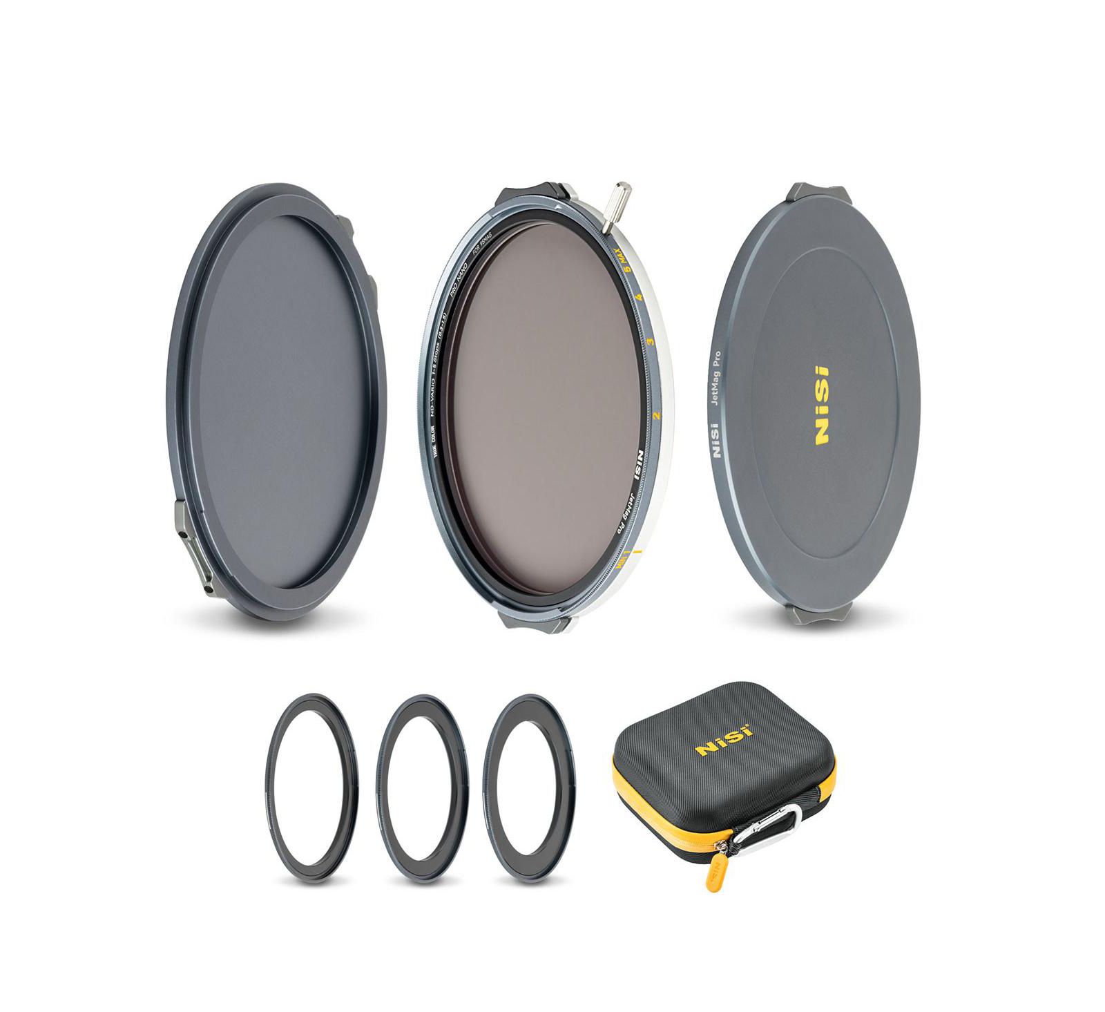 Nisi JetMag Pro 95MAG Variable ND Magnetic Filter Kit for 82mm, 86mm, and 95mm Lenses