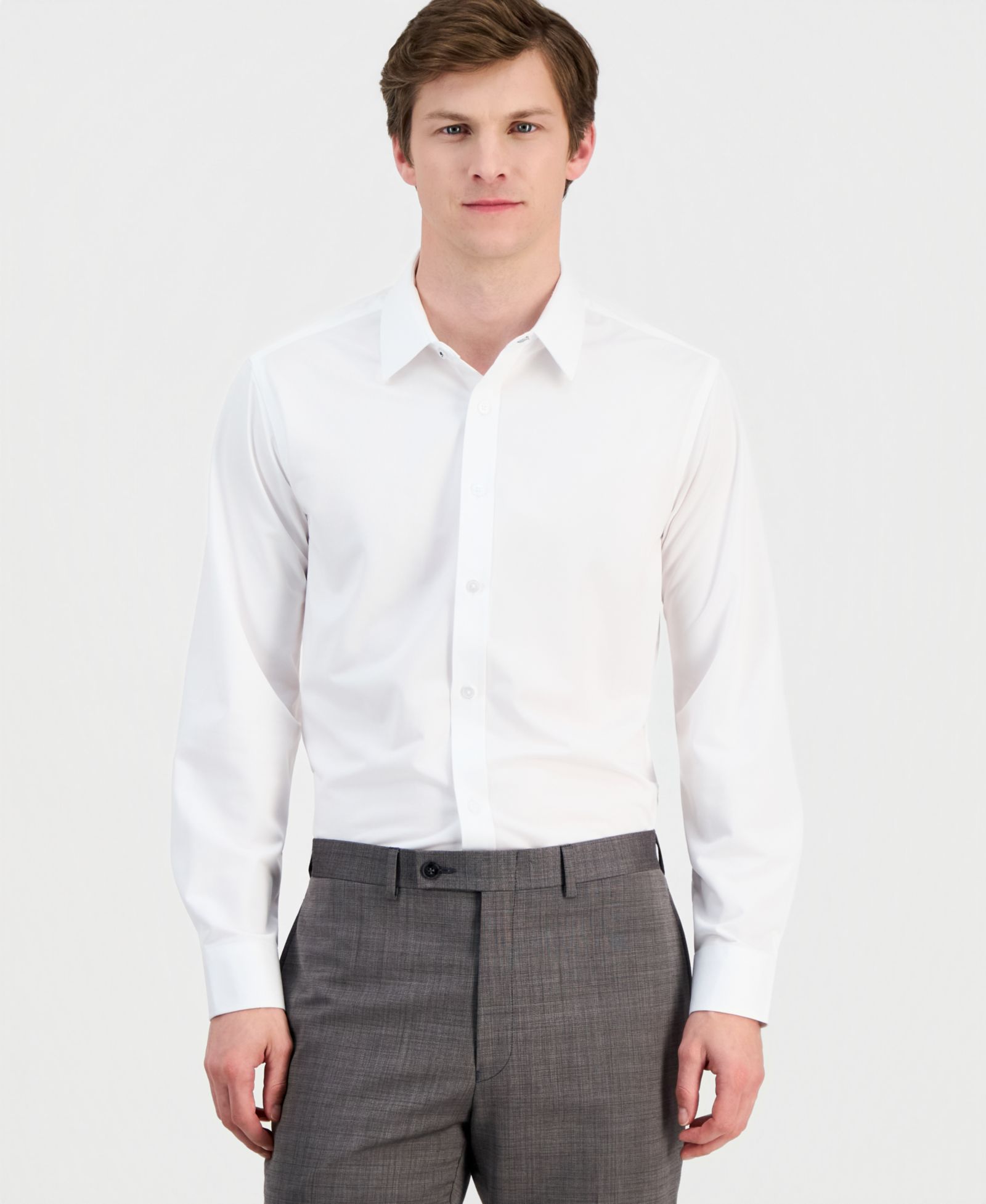 Мужская рубашка Dylan Park Slim-Fit Performance Four-Way Stretch