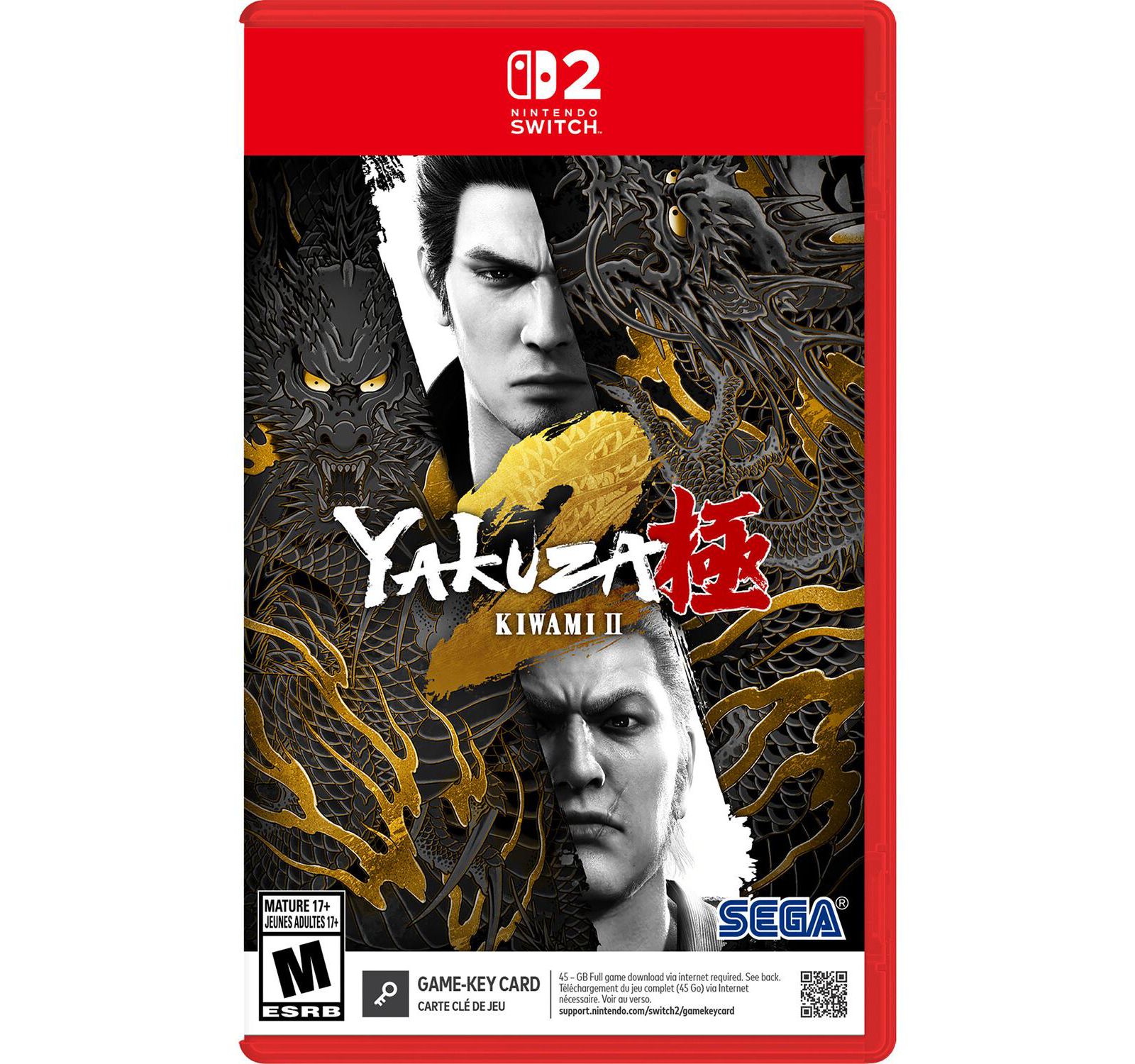 Карта-ключ для игры Yakuza Kiwami 2 для Nintendo Switch 2