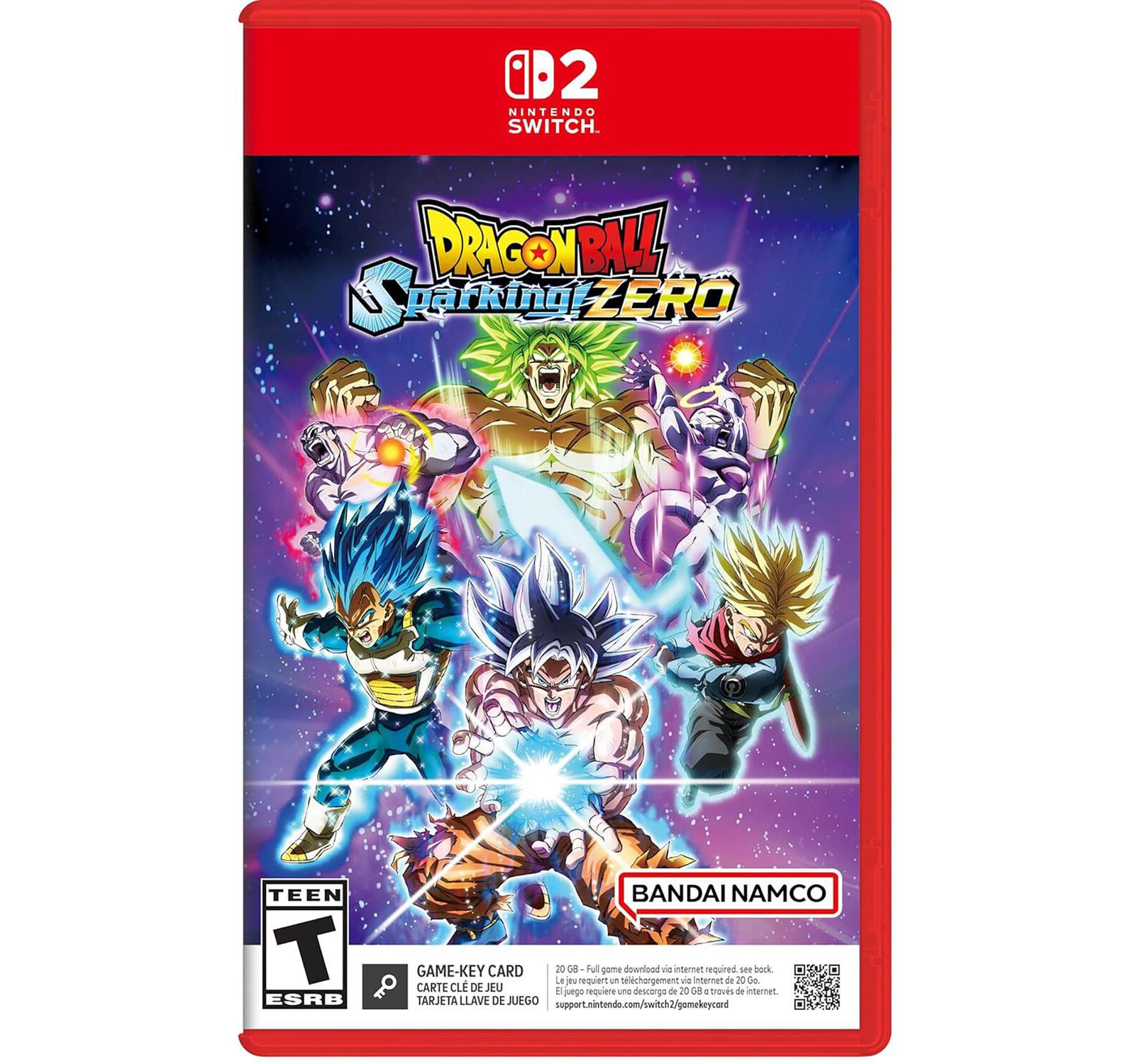 Bandai Namco DRAGON BALL Sparking! ZERO для Nintendo Switch 2