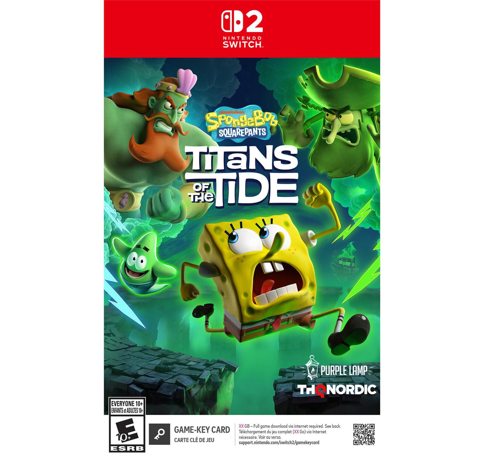 SpongeBob SquarePants Titans of the Tide для Nintendo Switch 2