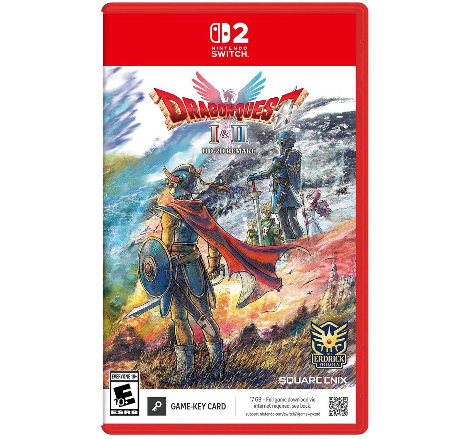 Dragon Quest I & II HD-2D Remake для Nintendo Switch 2 (игровой ключ)