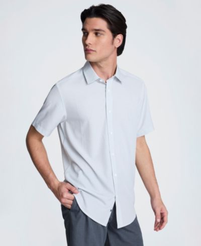 Kenneth Cole Men's Slim Fit Button-Down Shirt