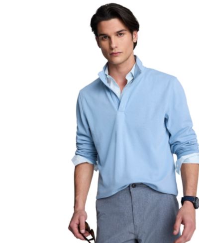 Kenneth Cole Men's Long-Sleeve Quarter Zip Sweater