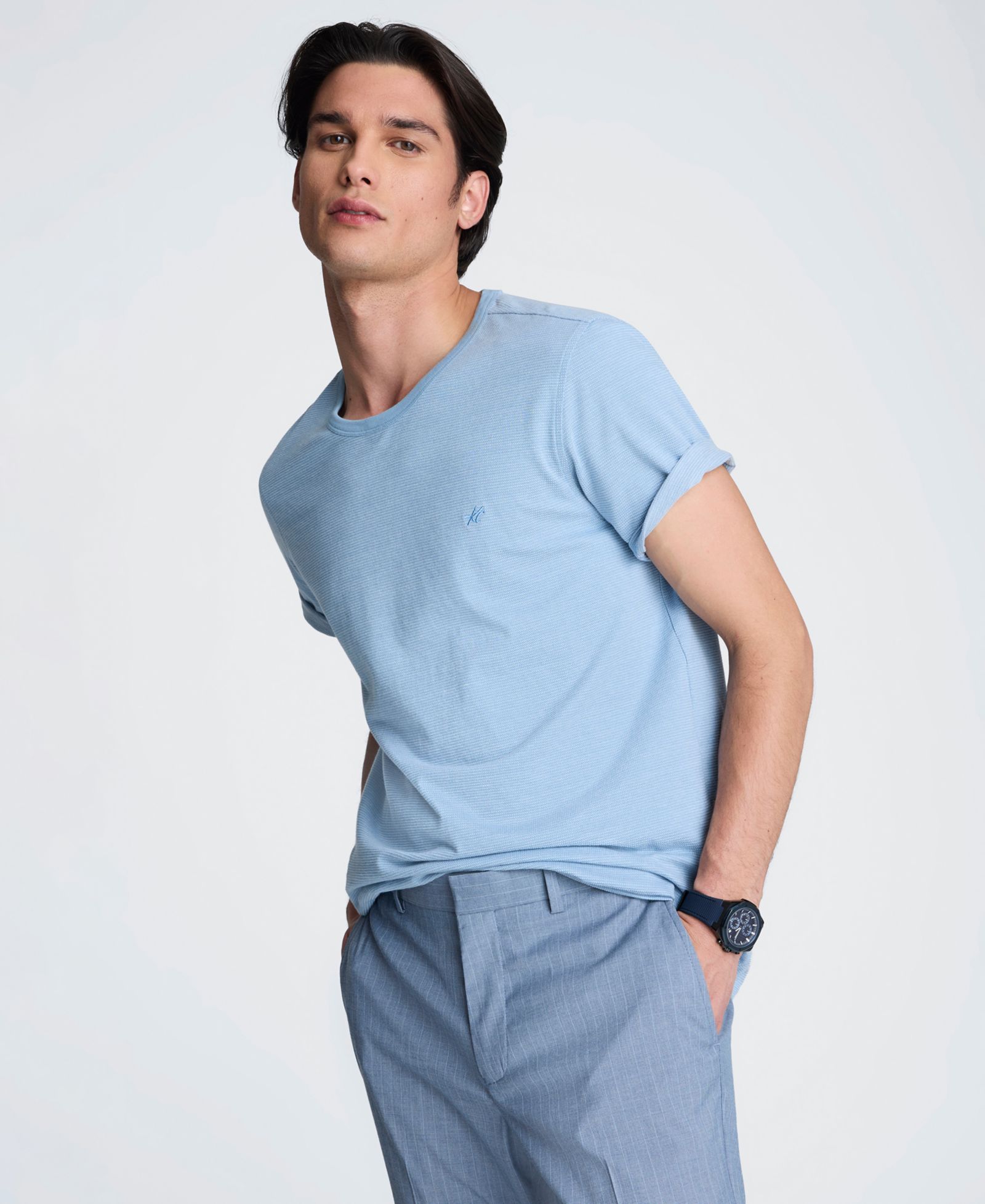 Kenneth Cole Men's Slim Fit Crewneck T-Shirt