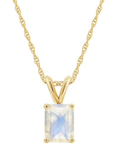 Moonstone Yellow Gold