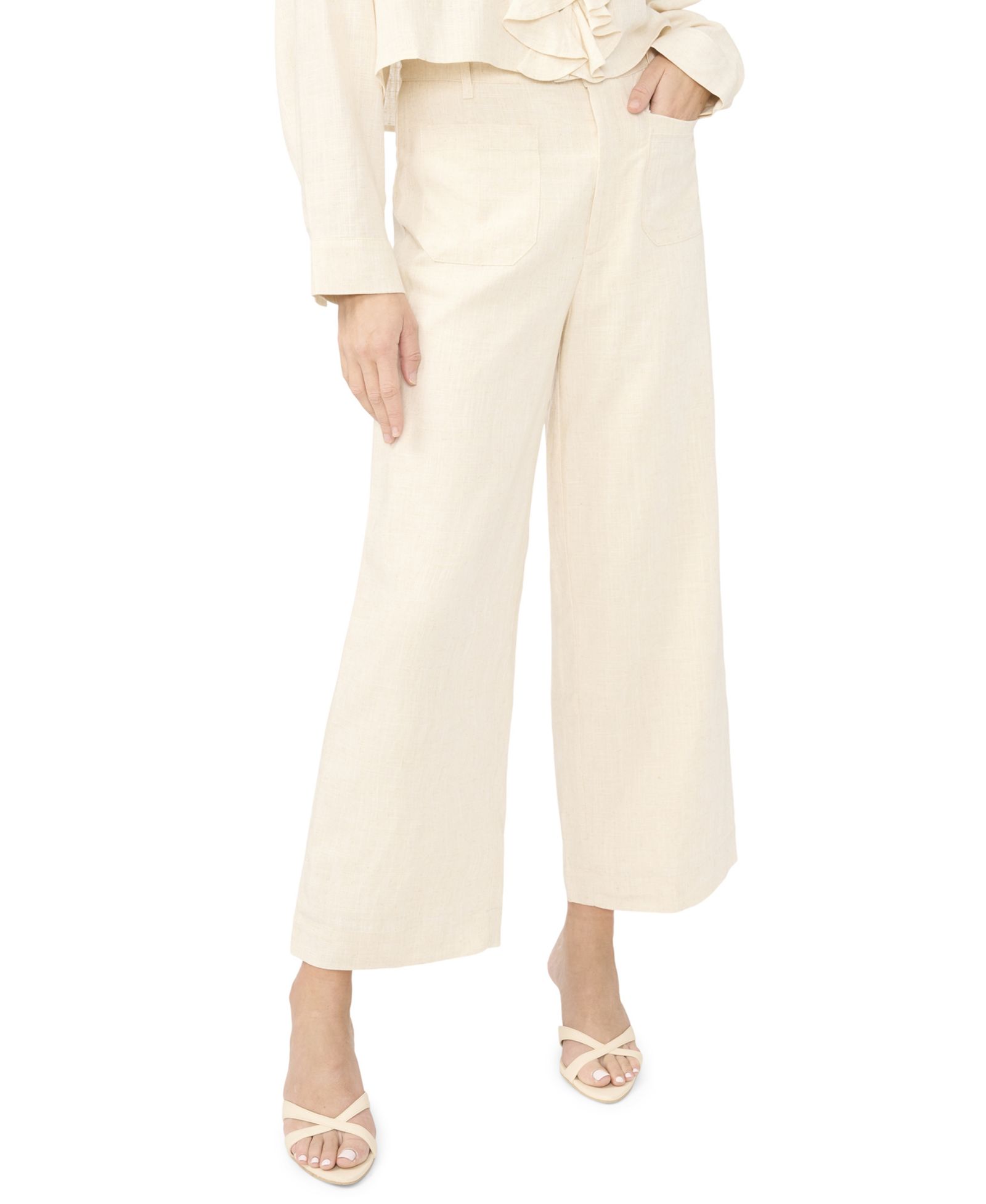 Женские брюки Sam & Jess Wide-Leg Ankle-Length