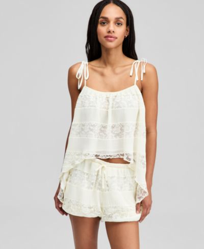 And Now This Women's Lace High-Low Top, Macy's Exclusive