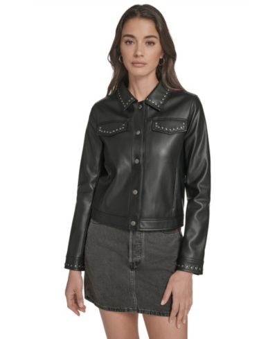 Levi's Женский утепленный жакет Laydown Collar Studded