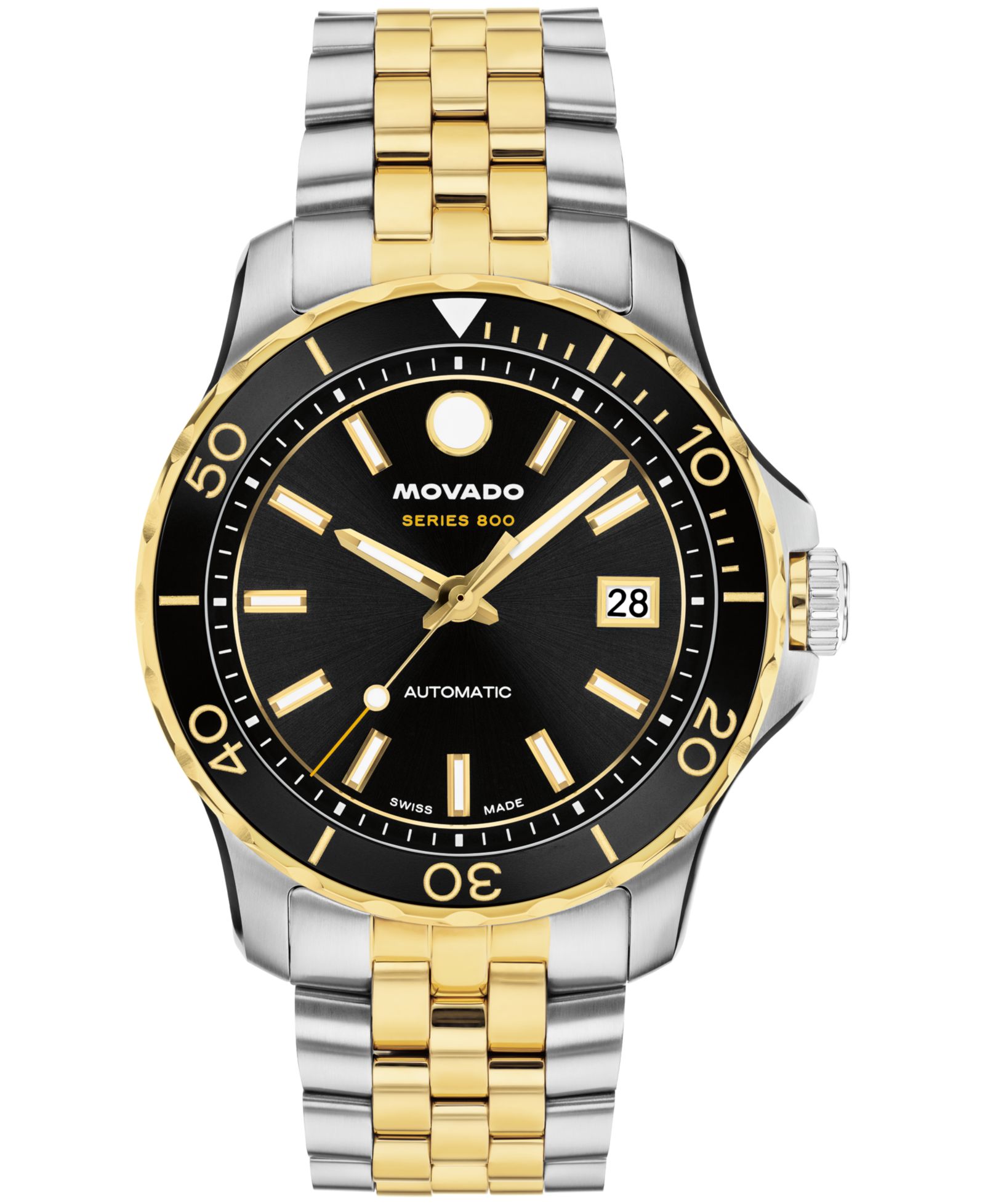 Movado Мужские часы Series 800 Swiss Automatic, сталь, 40mm