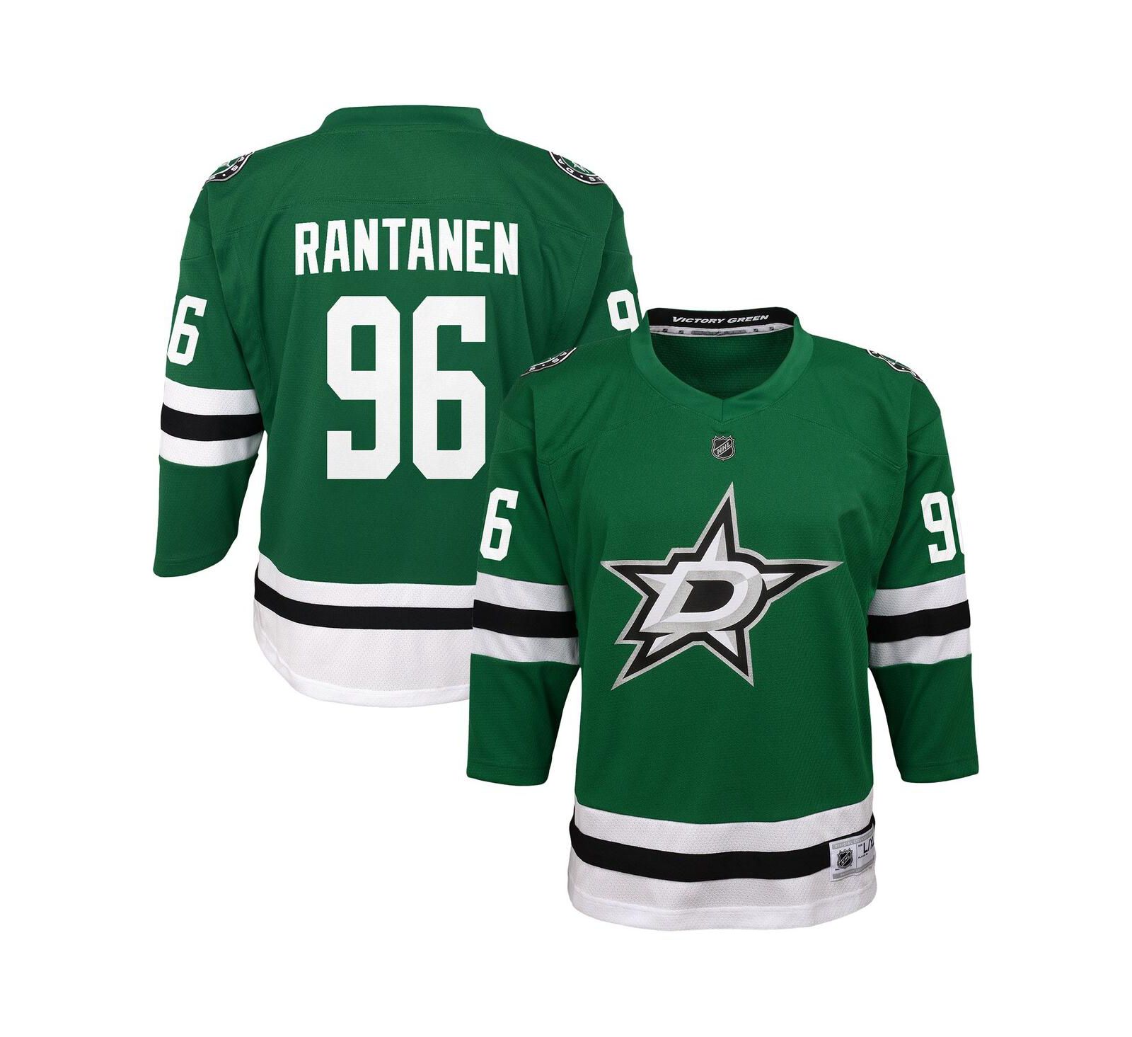 Реплика джерси Mikko Rantanen Dallas Stars, для мальчиков и девочек, Kelly Green