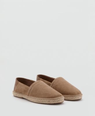 Эспадрильи-лоферы Mango Men's из натуральной кожи