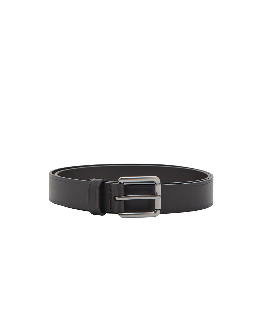 Мужской кожаный ремень Mango Square Buckle
