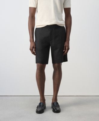 Мужские льняные шорты Mango Slim-Fit 9.84"