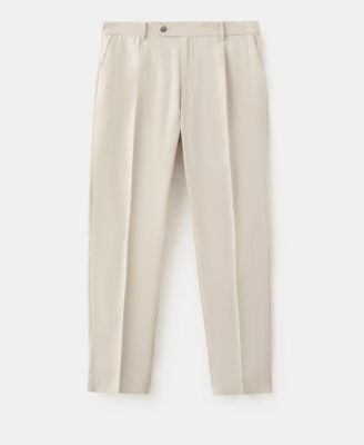 Мужские брюки Mango Regular-Fit Pleated