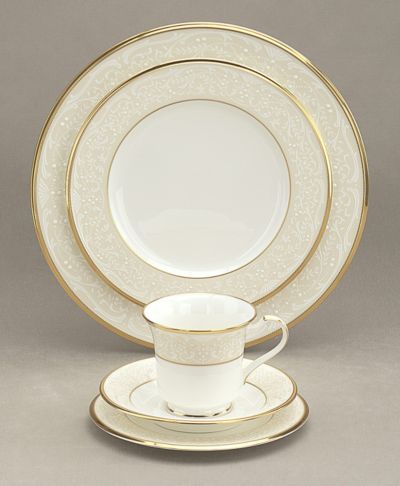 Noritake White Palace 5-Piece Place Setting, Service For 1