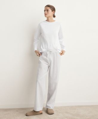 Женская пижама MANGO Two-Piece Cotton Striped