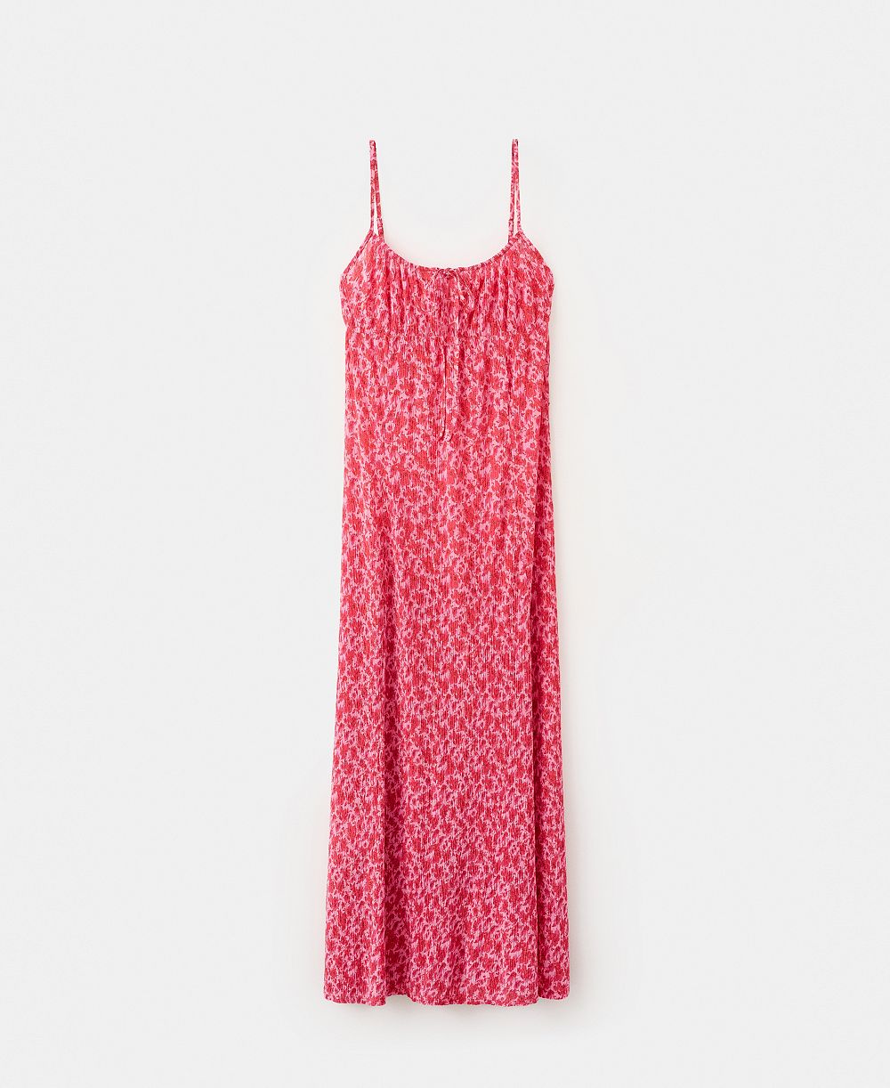 Женское платье Mango Floral-Print Pleated