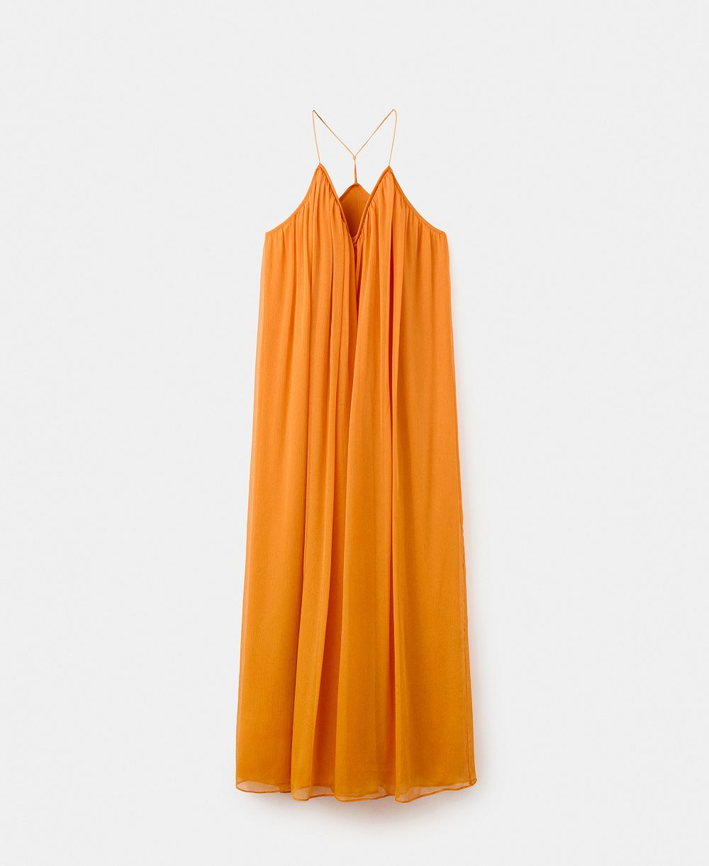 Женское шифоновое платье Mango Flowy