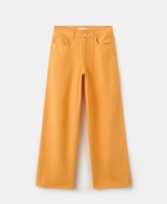 Mango Women's Straight Low-Waist Jeans