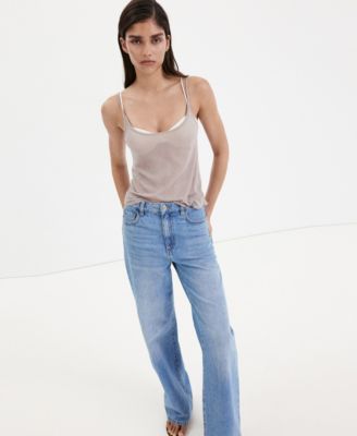 Женские джинсы Mango Danila High-Waisted Wide Leg