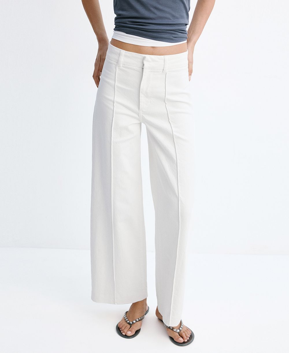 Женские джинсы Mango High-Waisted Wide leg