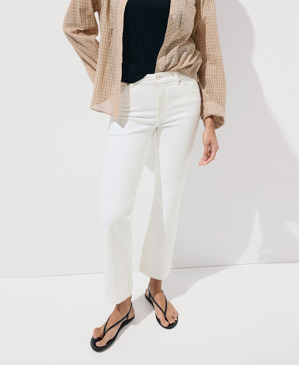 Женские джинсы Mango Sienna Flared Cropped