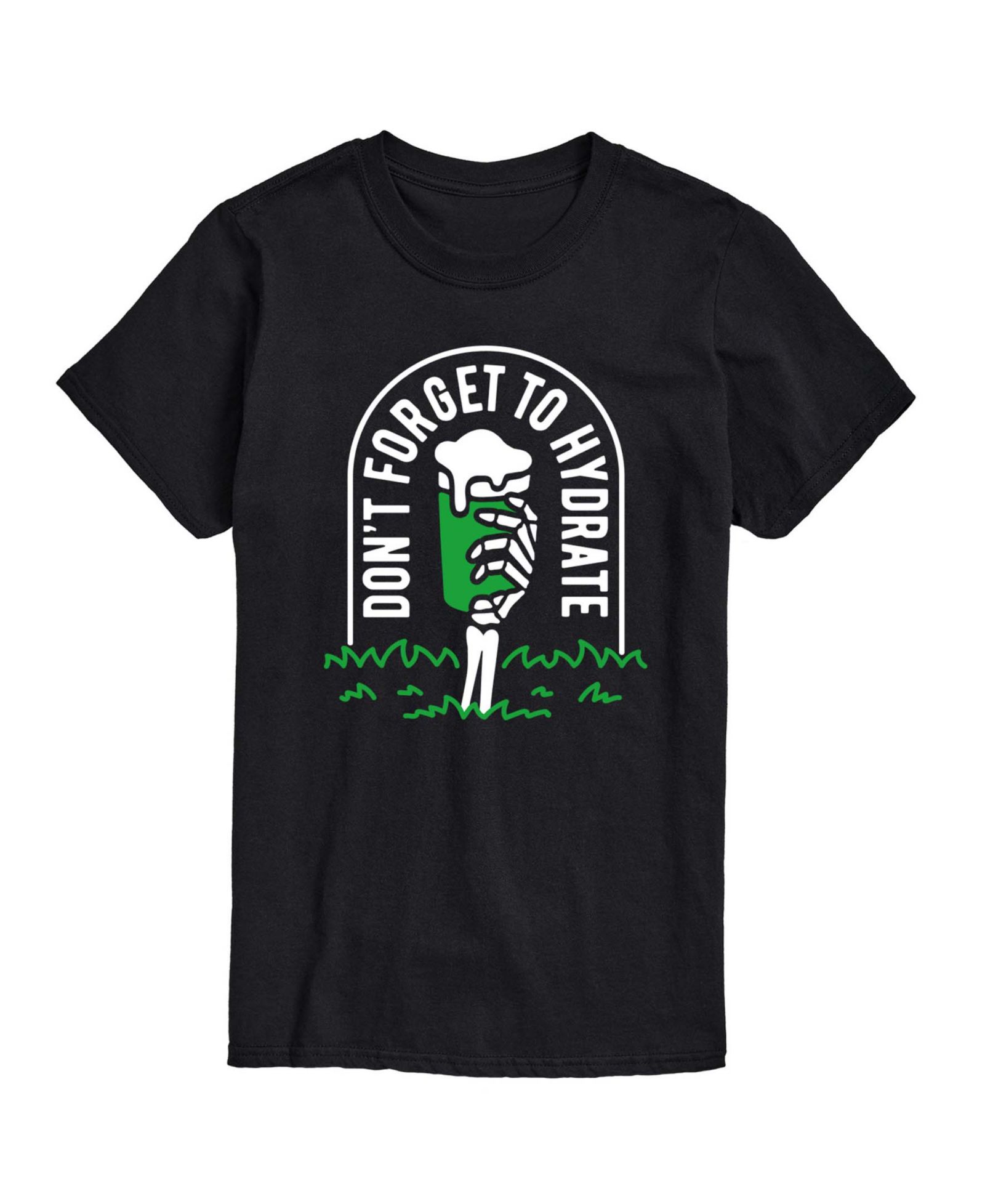 AIRWAVES Men's Instant Message Don't Forget To Hydrate Short-Sleeve Graphic T-Shirt
