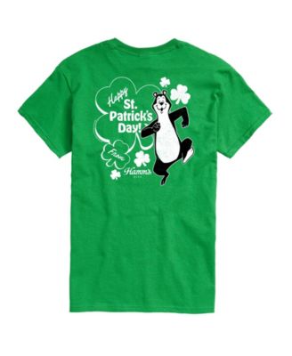 Мужская футболка AIRWAVES Hamm's Happy St. Paddy Bear Short-Sleeve Graphic