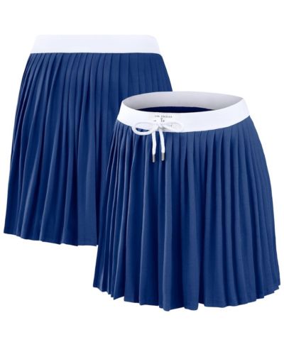 Женская плиссированная юбка-шорты WEAR by Erin Andrews Royal Los Angeles Dodgers