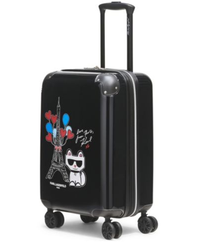 KARL LAGERFELD PARIS Up in Paris Small Upright Suitcase