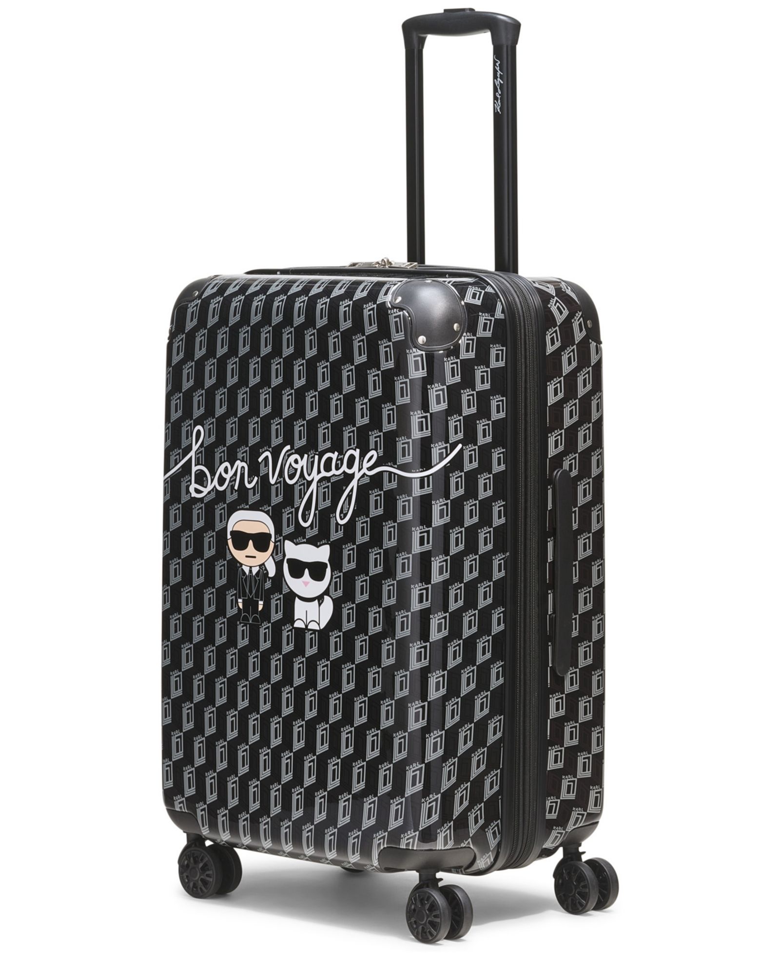 KARL LAGERFELD PARIS чемодан upright medium Bon Voyage