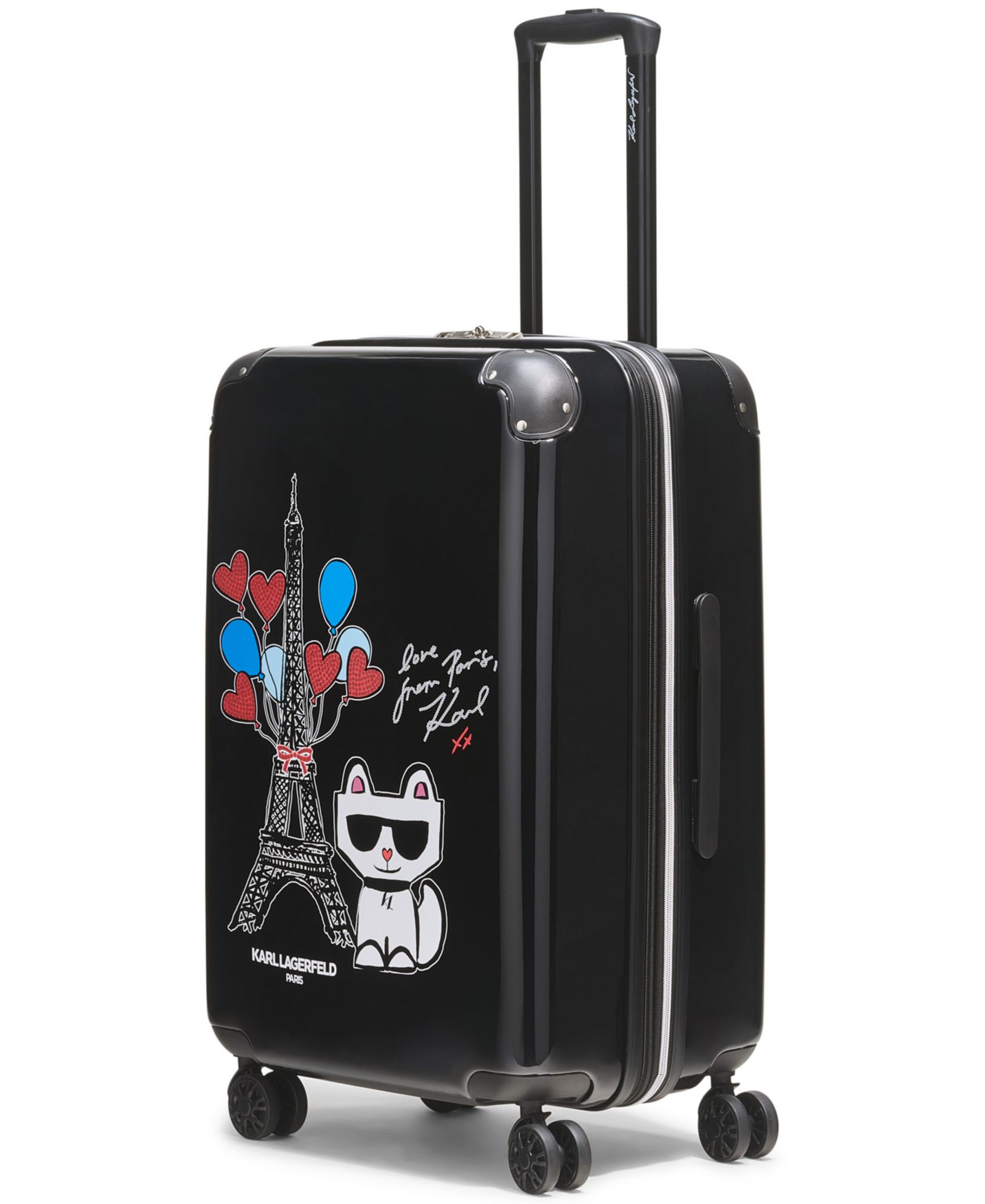 KARL LAGERFELD PARIS Up in Paris Medium Upright Suitcase