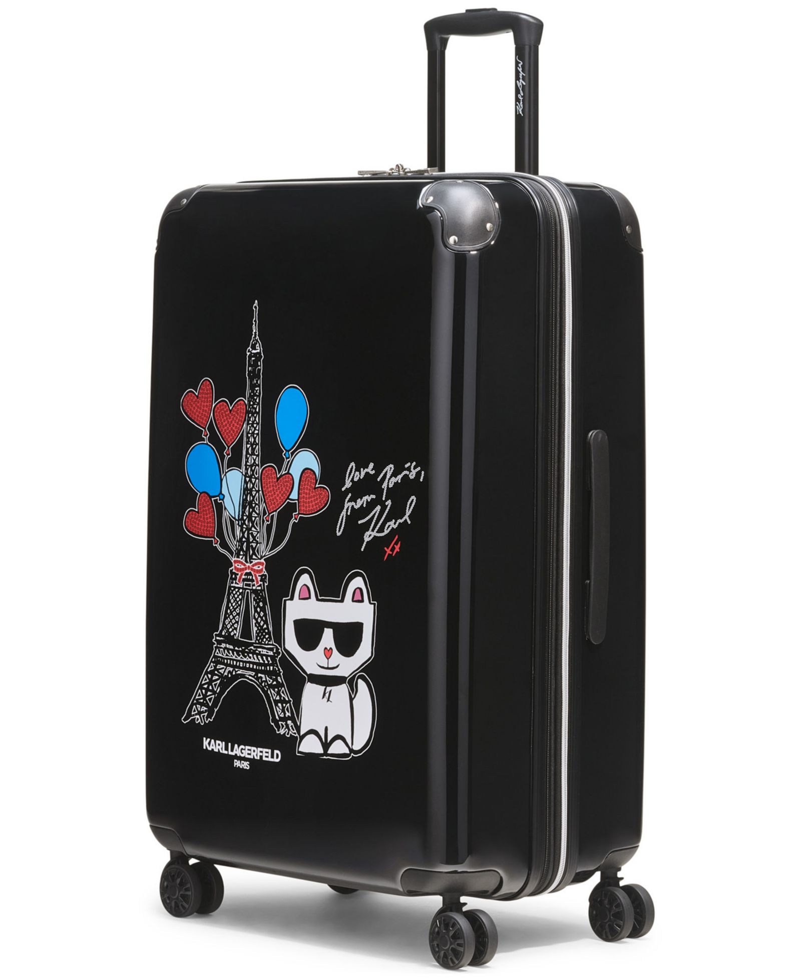 Чемодан KARL LAGERFELD PARIS Up in Paris большой вертикальный
