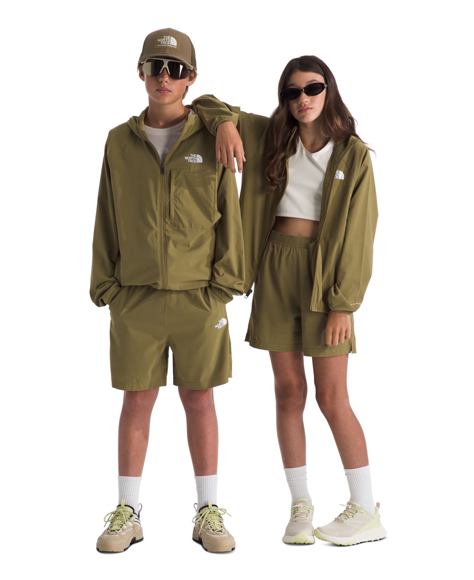 Куртка с капюшоном The North Face LIGHTRANGE для мальчиков и девочек