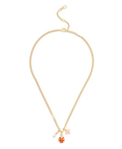 Coach кулон-подвеска Ladybug Signature из искусственного камня