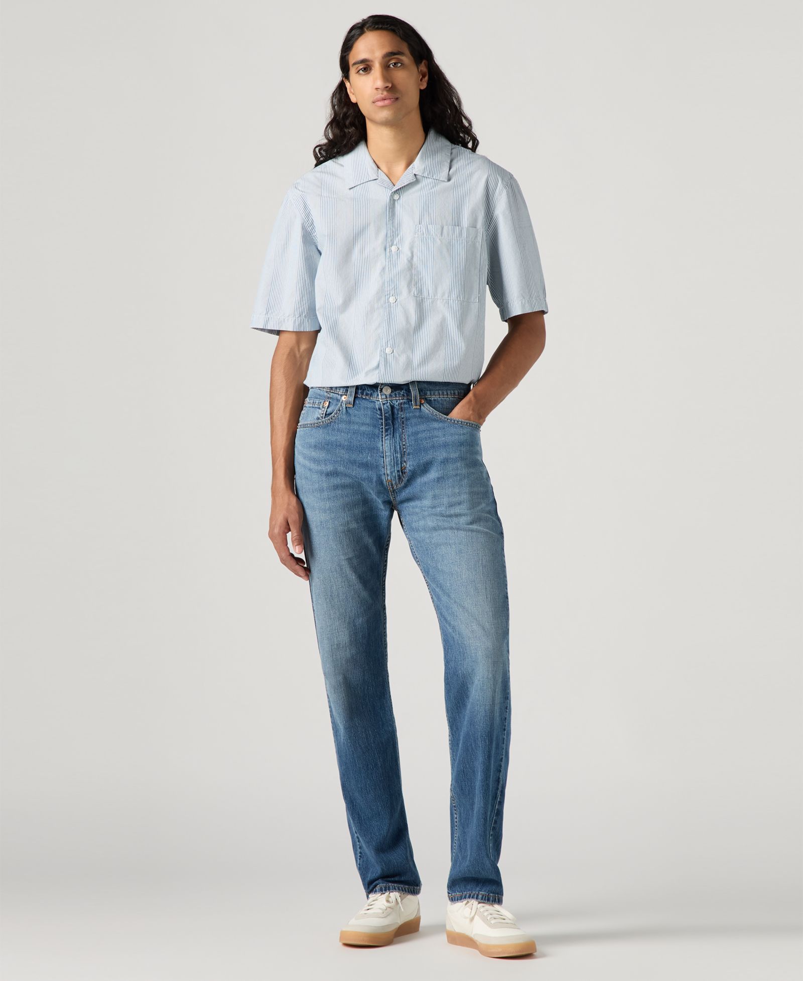 Levi's Men's 505™ Regular Fit Jeans Lightweight Denim Stretch
