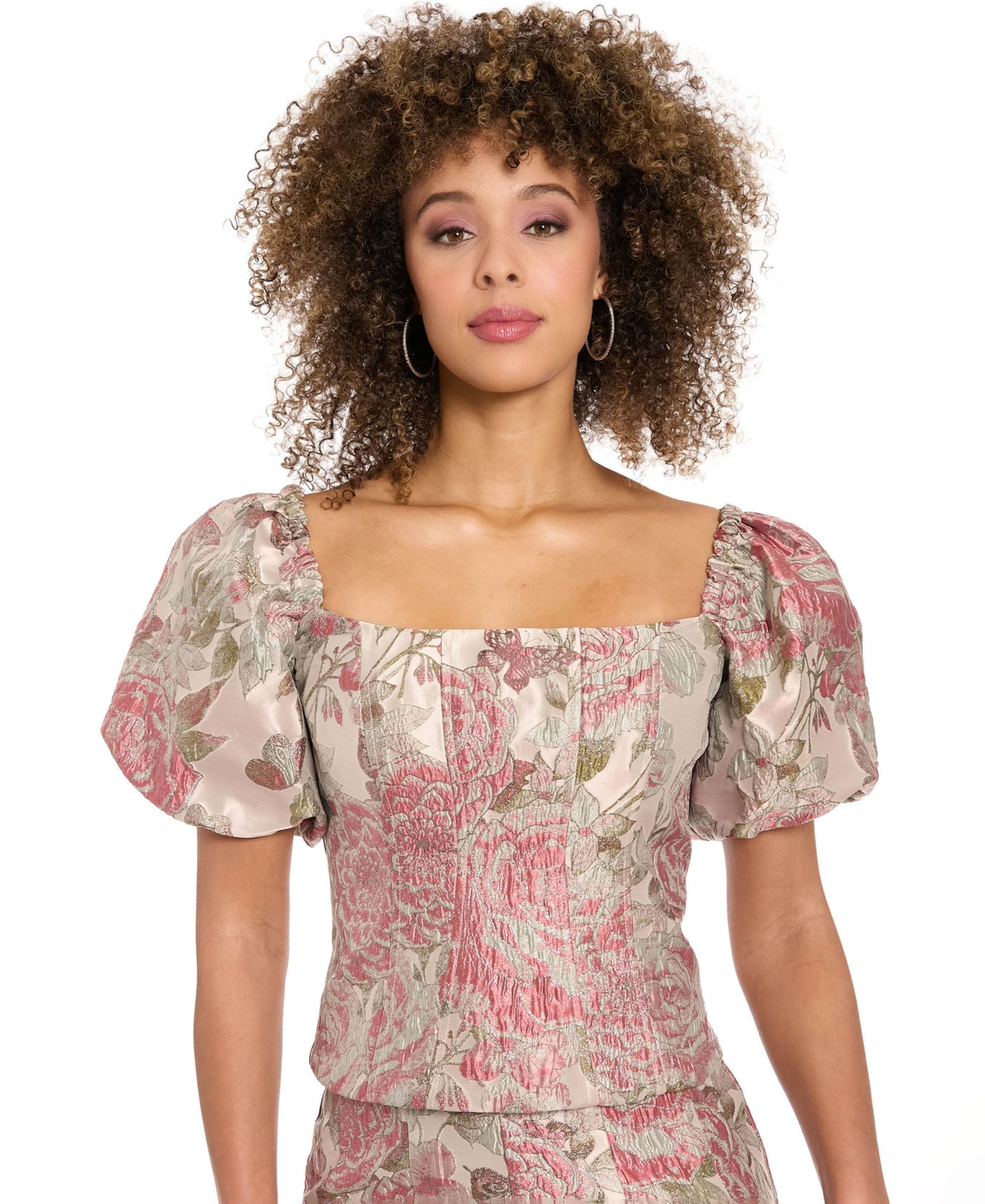 Топ Muse Women's Bubble-Sleeve Bustier
