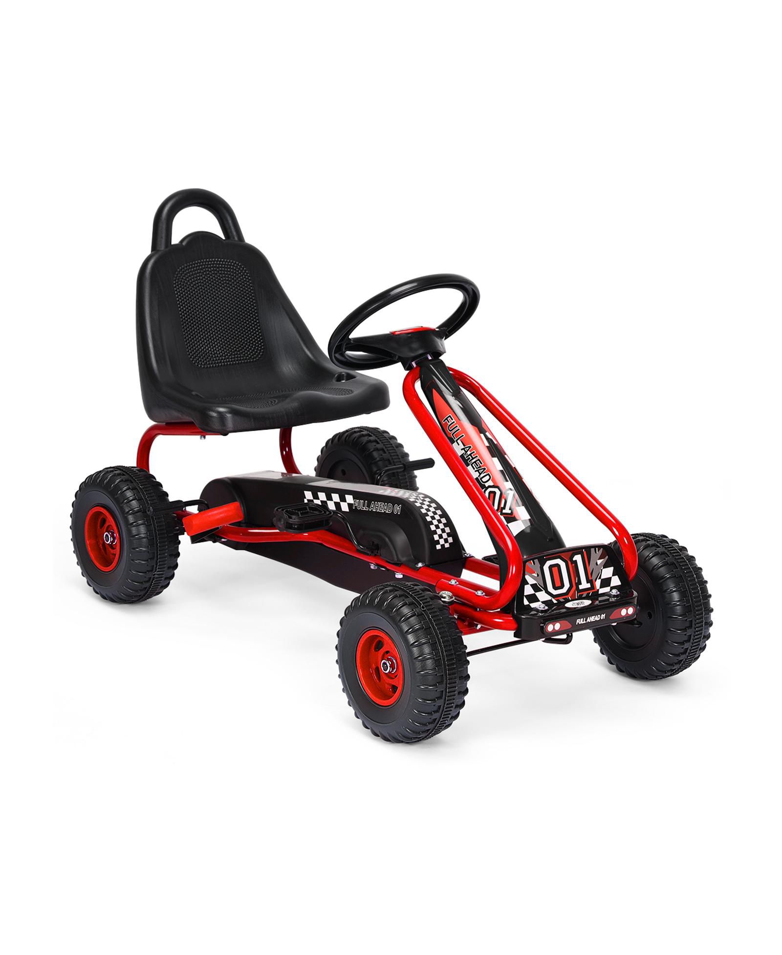 GIVIMO Ride On Car 4 Wheel Pedal Powered с регулируемым сиденьем