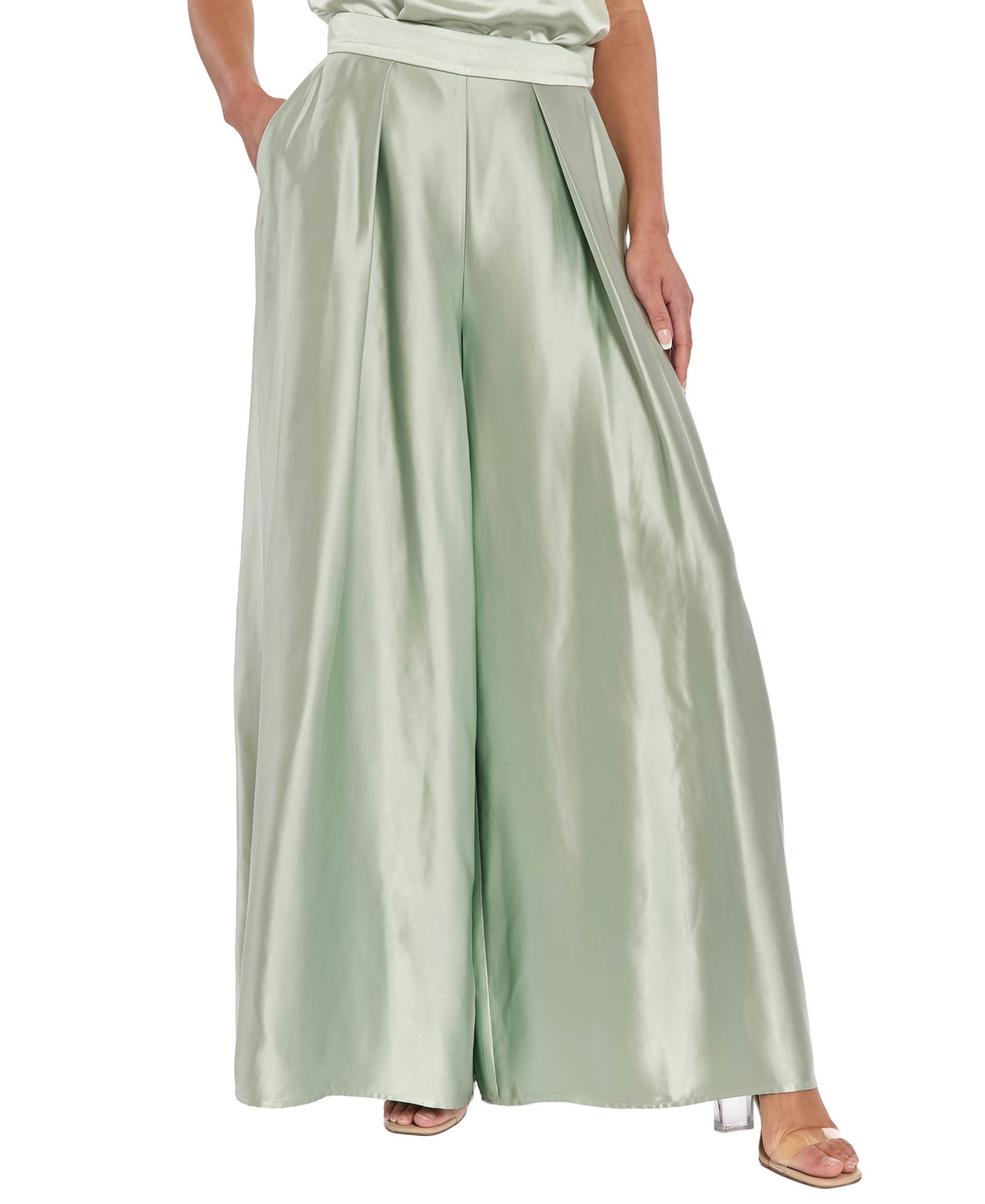 Muse Women's Wide-Leg Solid Pants