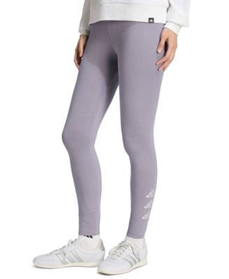 adidas Women's Holiday High-Waisted Logo Graphic Leggings