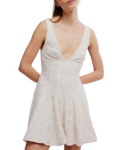Мини-платье Free People Women's V-Neck