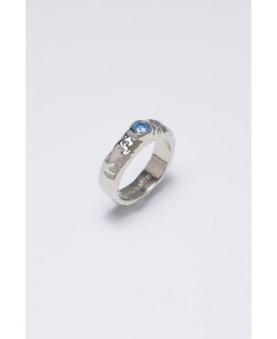 Silver/blue