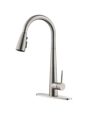 Кухонный смеситель RAINSKEN с выдвижным распылителем, Brushed Nickel