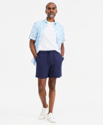 Club Room Men's Seersucker 7" Shorts, Macy's Exclusive