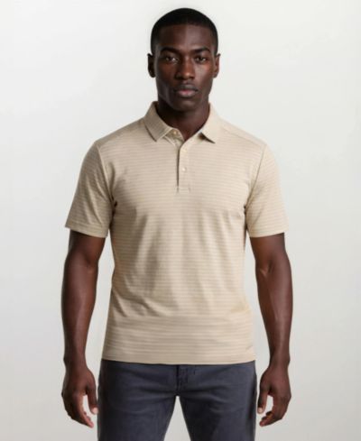 Vintage 1946 Men's Hybrid Performance Regular-Fit Polo Shirt