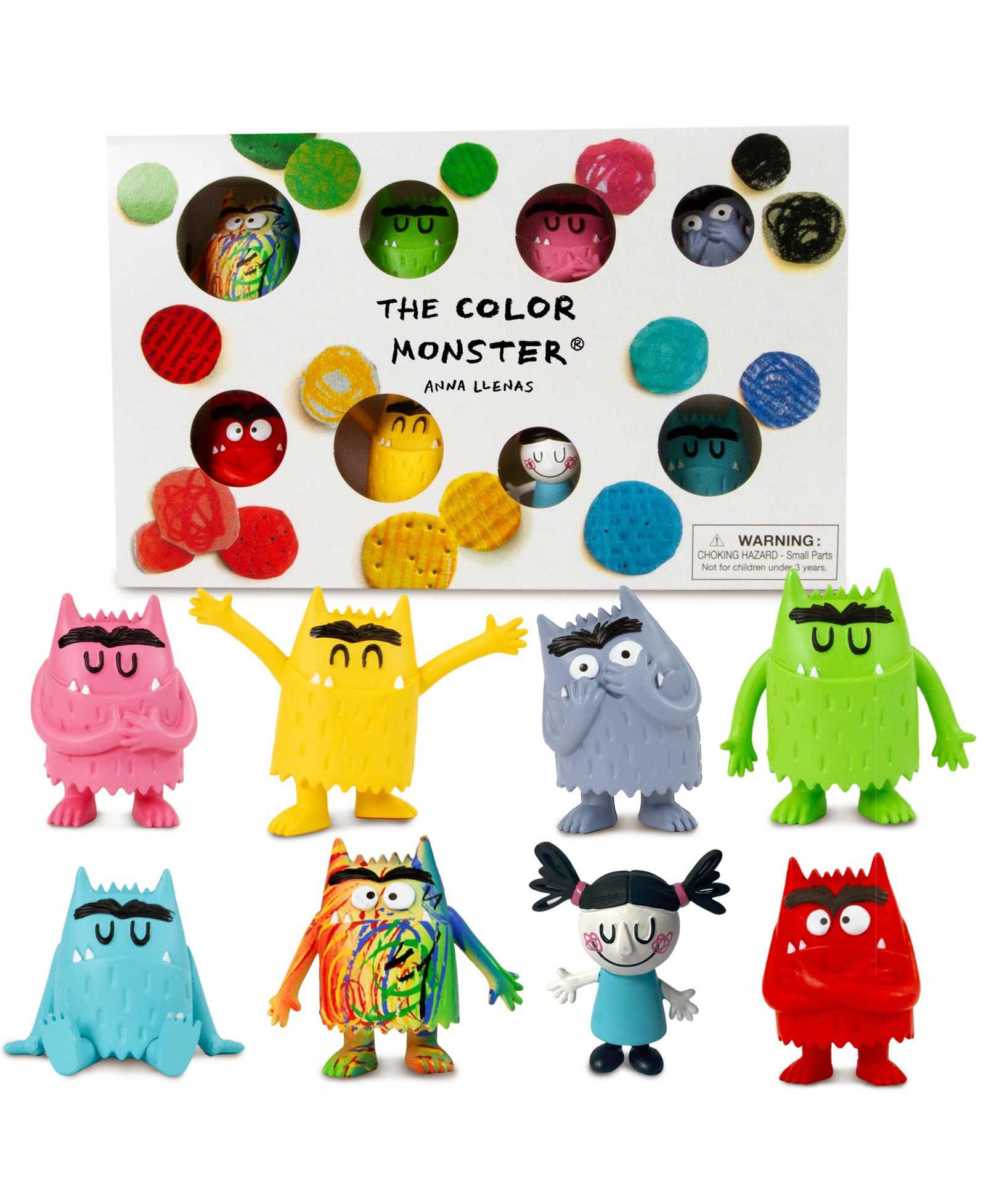 Набор фигурок Color Monster 8 шт
