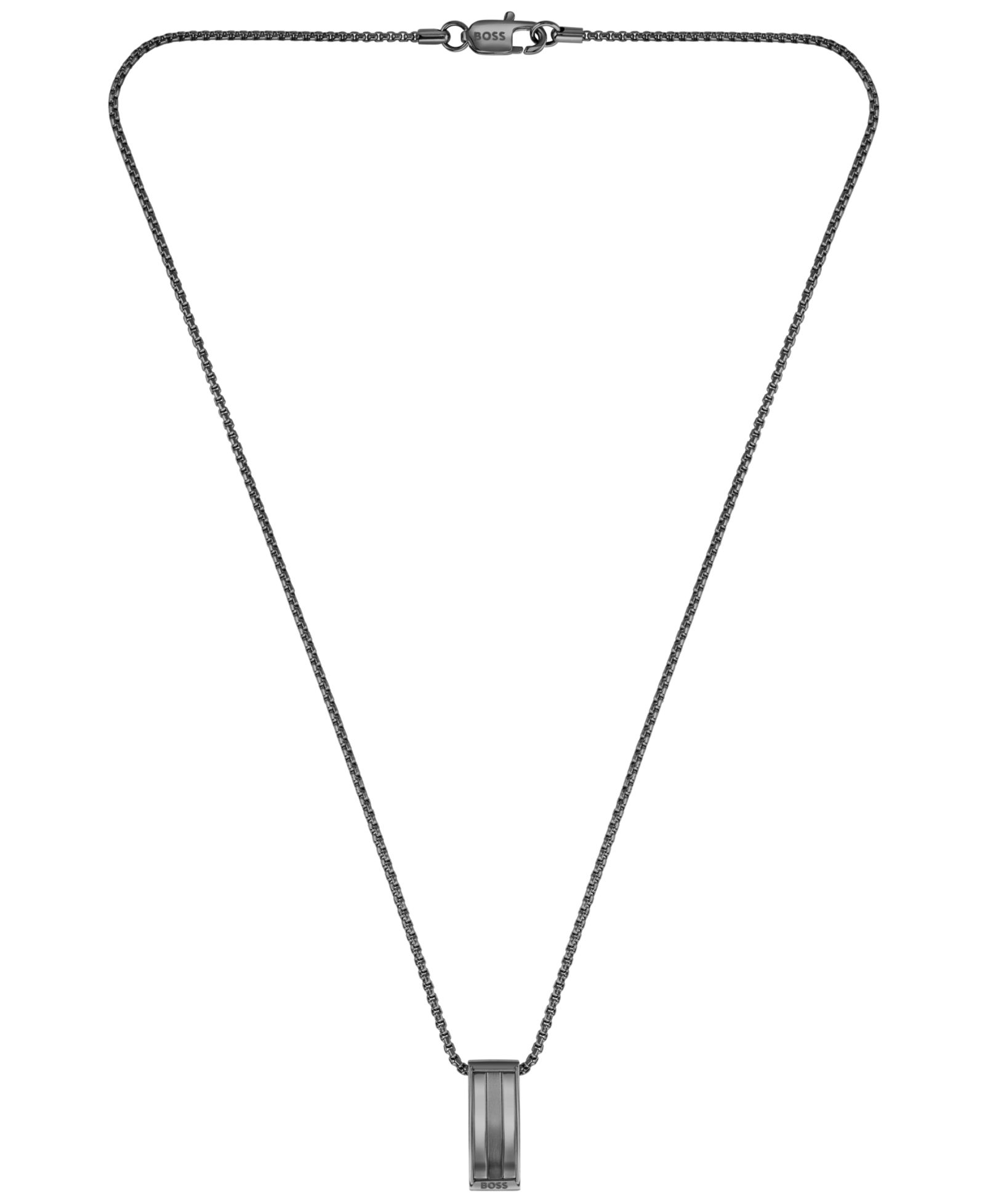 Мужское ожерелье Hugo Boss Brooks Ionic, черная сталь
